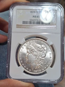 1878-cc $1 ngc ms65 - Picture 1 of 2