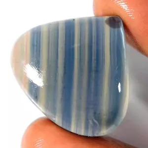 48,95 cts. Piedra preciosa suelta cabujón pera fluorita única 100 % natural - Imagen 1 de 3