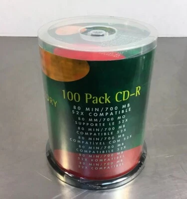 Compucessory Model 72100 100 Pack CD-R    3C - Image 1 of 3
