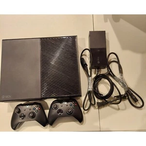 Xbox One 1540 1TB Black Console, HDMI, Power Cord & 2 Wireless Controller Bundle - Picture 1 of 10