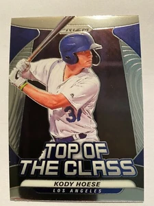 2020 Panini Prizm Top of the Class #25 Kody Hoese    - Picture 1 of 1