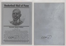 1986-99 Hall of Fame Metallic Kareem Abdul-Jabbar HOF