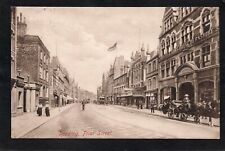 Postcard Reading Berkshire the Friar Street with theatre posted 1912