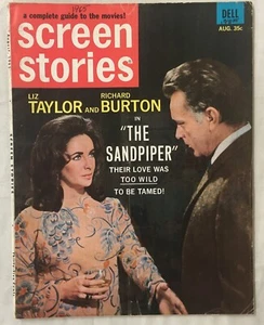 Screen Stories Magazine - August 1965 - Liz Taylor Cover - Picture 1 of 3