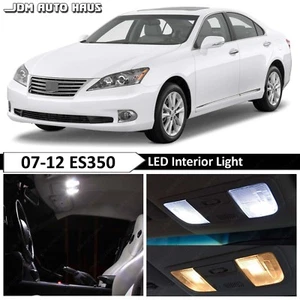13x Placa interior blanca Kit de paquete de luz LED Fit Lexus ES350 2007-2012 - Imagen 1 de 12