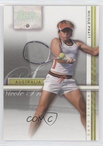 2007 Ace Authentic Straight Sets Silver /99 Nicole Pratt #30