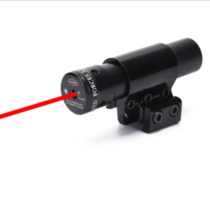 11mm/20mm Rail Tactical Red Laser Sight Dot Bore For Gun Rifle Pistol Hunting - Picture 1 of 6