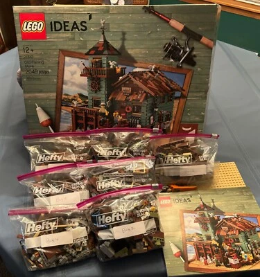 Lego Ideas 21310 Old Fishing Store Retired 100% Complete ~Excellent Condition~ - Image 1 of 4
