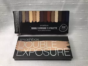 NEW Smashbox Double Exposure 2.0 Palette Eye Shadow Palette 14 Shades & Brush - Picture 1 of 17