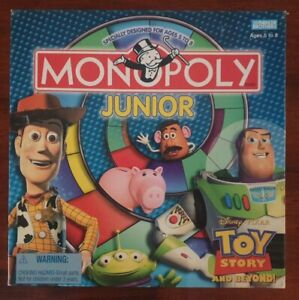 Disney Pixar Toy Story and Beyond Monopoly Junior 