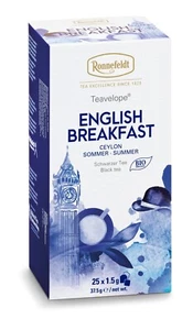 Ronnefeldt Teavelope® English Breakfast tea (BIO) (25 Black Tea Bags) Organic. - Picture 1 of 3