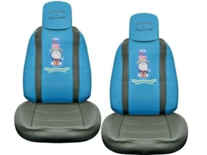 Coppia coprisedili auto Doraemon 50° anniversario edizione limitata ecopelle - Foto 1 di 3