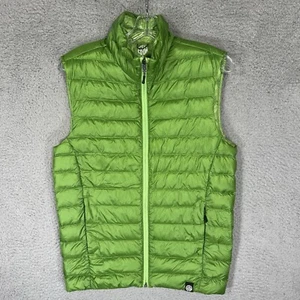 Rei Co-op Vest Mens Small Green Puffer 650 Down Full Zip Outdoors Hiking - Picture 1 of 8
