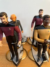 Star Trek 1994 Vinyl Applause 9" The Next Generation Figures