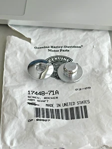 Harley 17448-71A Rocker Arm Shaft Screw *QTY 2* OEM NOS - Picture 1 of 2