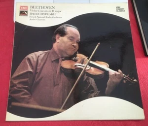 Oistrakh & Cluytens "Beethoven: Violin Concerto" HMV SXLP30168 Stereo Vinyl LP - Picture 1 of 8