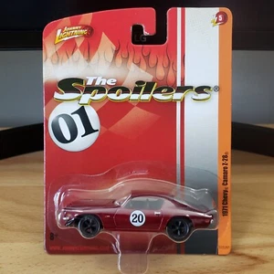 Johnny Lightning 1971 Chevy Camaro Z-28 The Spoilers Diecast 1:64 Red - Picture 1 of 8