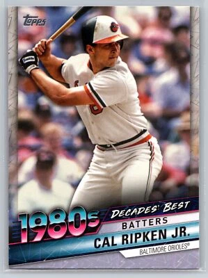 2020 Topps #DB-44 Cal Ripken Jr. Decades' Best 10a - Image 1 of 2