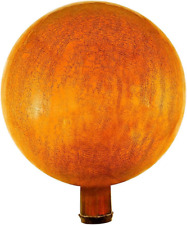 Designs G12-M-C Gazing, sphère de boule de globe de jardin en verre mandarin 12 pouces, 12