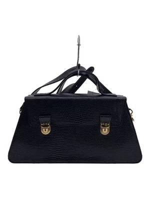 Bolsa de ombro SONIA RYKIEL couro preta - Imagem 1 de 4