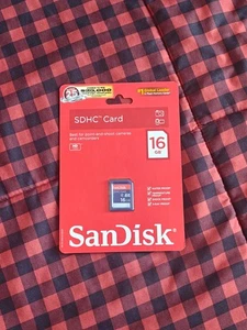 SanDisk 16GB Class 4 SDHC Memory Card - Picture 1 of 1