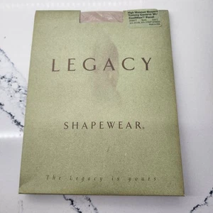 Legacy Legwear QVC Strumpfhose Gr. E Shaper Taille BauchCoolmax Nude Elasthan - Bild 1 von 2