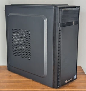PC Specialist Mid Tower ATX Gaming Computer PC Case - 1x 120mm Fan - Picture 1 of 8