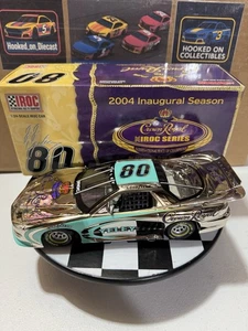 RARE* J.J. Yeley #80 Crown Royal CHROME IROC 2004 1/24 NASCAR Diecast - Picture 1 of 15