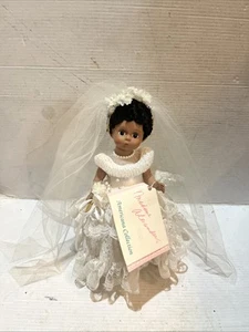 Madame Alexander Bride Doll #336 African American 8" Americana Collection VGUC - Picture 1 of 8
