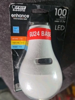 Feit Electric Enhance Led 100w Gu24 Base Changeable Light, 17.7w - Image 1 of 4