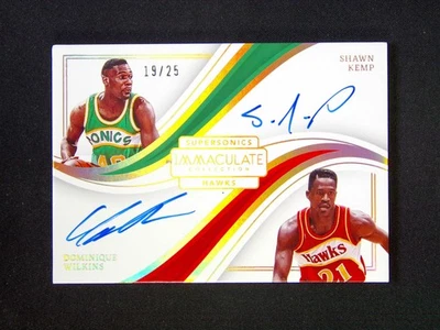 2022 - 23 帕尼无瑕肖恩·坎普/多米尼克·威尔金斯双签名 /25 — 第 1/3 张图片