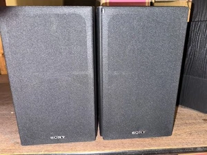Vintage Sony SS-H3500 Hifi Bookshelf Speakers 6 Ohm 45W to 90W Tested Good! - Picture 1 of 2