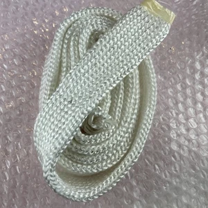 Fiberglass Sleeving, Unsaturated, Bulky Knit, 3/4" Diameter, 6 Feet, 1400F/760C - Imagen 1 de 5