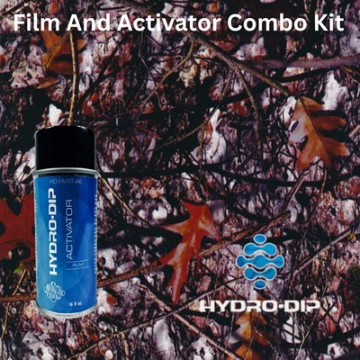 Kit combinado activador de película Hydro Dip HD-CM226 cepillo de otoño camuflaje Foto 1 de 4