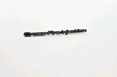 Chevrolet Corvette 1982-1985 Cross-Fire Inyección Logo Insignia Signo Símbolo Emblema Foto 1 de 3