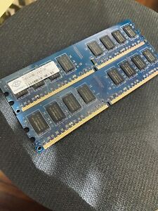 Nanya 4GB (2x2GB) PC2-6400 DDR2-800MHz non-ECC Unbuffered CL6 240-Pin DIMM