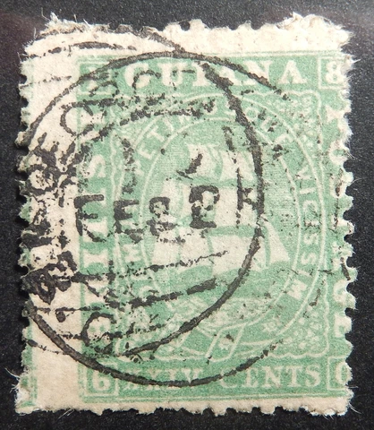 British Guiana Scott # 33, Used Cover