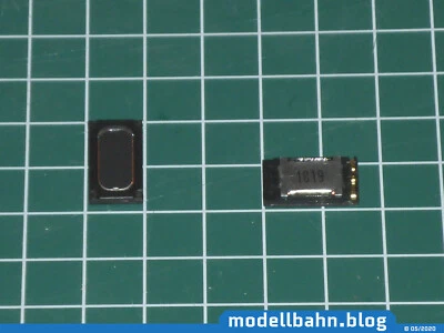 Lautsprecher 16x9x3mm 8 Ohm für Piko Loks H0&TT für ESU, Zimo, Tams & Co F