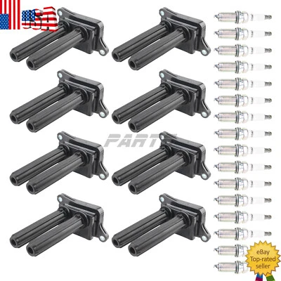 Performance Ignition Coil & Spark Plug 16PCS for 2011-2021 Ram 1500 2500 5.7L V8 - Image 1 of 4