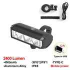 Bicycle Light Front 10000LM Bike Light 8000mah 5*P90 MTB Road Lamp Accessorie