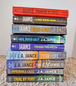 Lot of 9 J.P. Beaumont Mystery Series Books by J.A. Jance Paperback - Bild 1 von 4