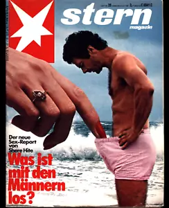 STERN MAGAZINE 1981 JULY WAS IST MIT DEN MANNERN LOS SEX-REPORT TEXT IN GERMAN - Imagen 1 de 1