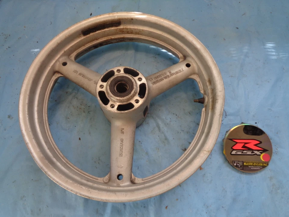 2002 Suzuki Hayabusa rear rim wheel  6 inch GSXR TL 1000 01 02 - Image 1 of 4