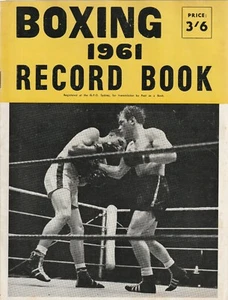 BOXING MAGAZINE , BOXING RECORD BOOK , 1961 - Picture 1 of 1