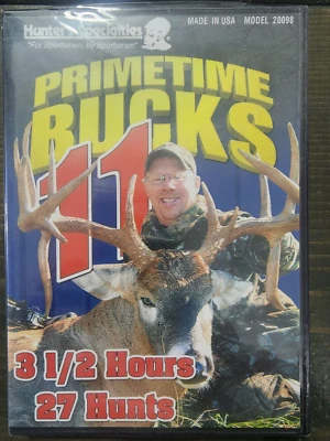 Primetime Bucks 11 (DVD, Hunter’s Specialties) 27 hunts 3.5 Hours - Image 1 of 4