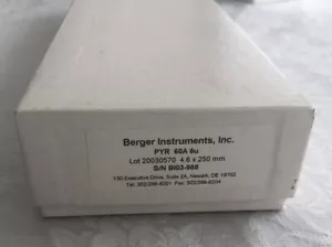 Berger Instruments Pyridinsäule 60A, 6um, 250 x 4,5 mm - NEU - Bild 1 von 2