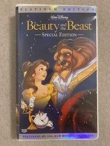 Beauty and the Beast (VHS 1992) Special Edition Platinum Edition. Rarität - Bild 1 von 4
