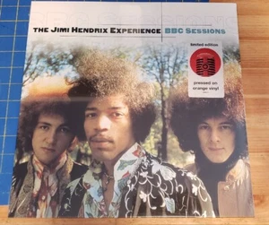 Jimi Hendrix BBC Sessions Vinyl SEALED Orange Vinyl Sealed 4pg. Foldout w/ lyric - Picture 1 of 2