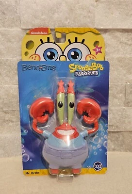 Spongebob Squarepants Bend-Ems Mr Krabs New - Image 1 of 2