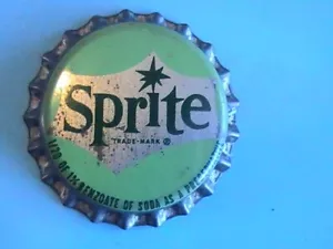 FLASCHENVERSCHLUSS KUNSTSTOFF GEFÜTTERT UNBENUTZT SPRITE ATLANTA GEORGIA - Bild 1 von 3